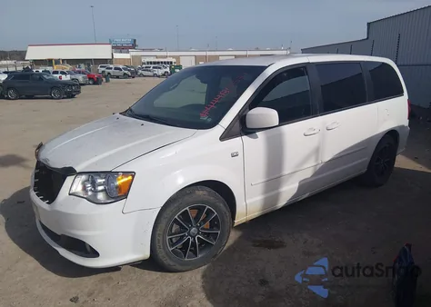 2014 Dodge Grand Caravan Sxt 30Th Anniversary z USA, uszkodzony, nr VIN 2C4RDGCG8ER406697